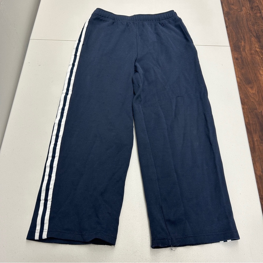 GAP Blue and White Joggers with Elastic Waistband